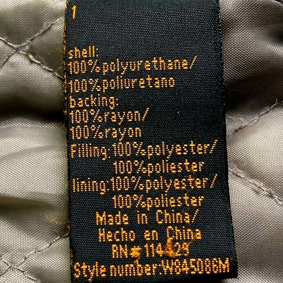 Men's *Brave Soul London Black Motorcycle Jacket w/ Attached Hood (Size XL) - Picture 3 of 5